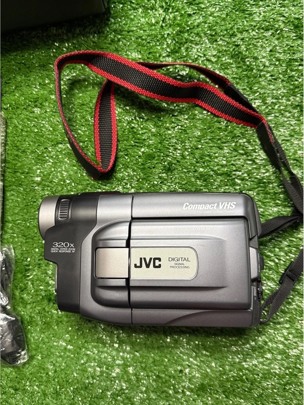 JVC GR-AXM310 Compact VHS-C Video Camcorder | Tested & Work!